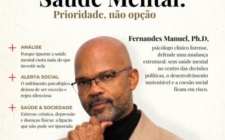 Saúde Mental: Prioridade, não opção