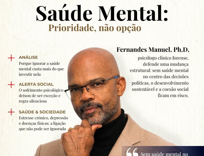 Saúde Mental: Prioridade, não opção