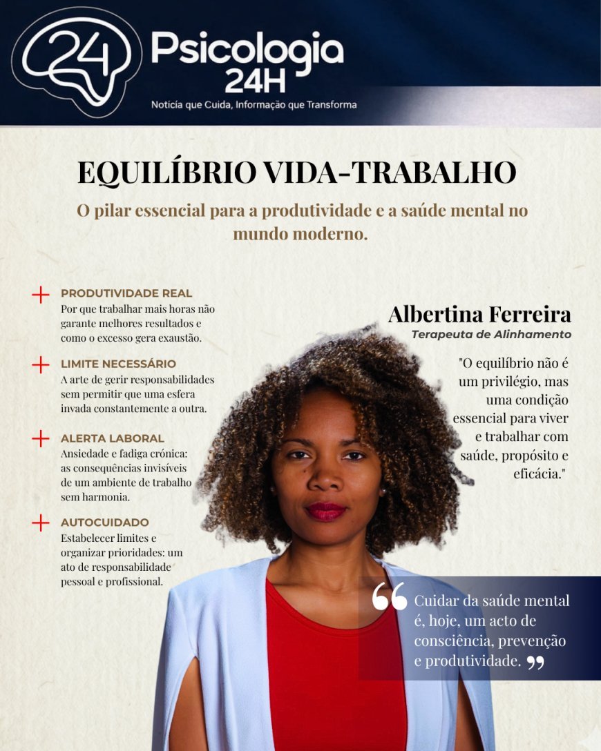 Equilíbrio vida-trabalho: um pilar essencial para a produtividade e a saúde mental