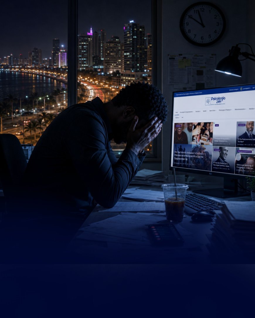 Colapso emocional e físico no ambiente de trabalho: quando o corpo e a mente entram em falência funcional