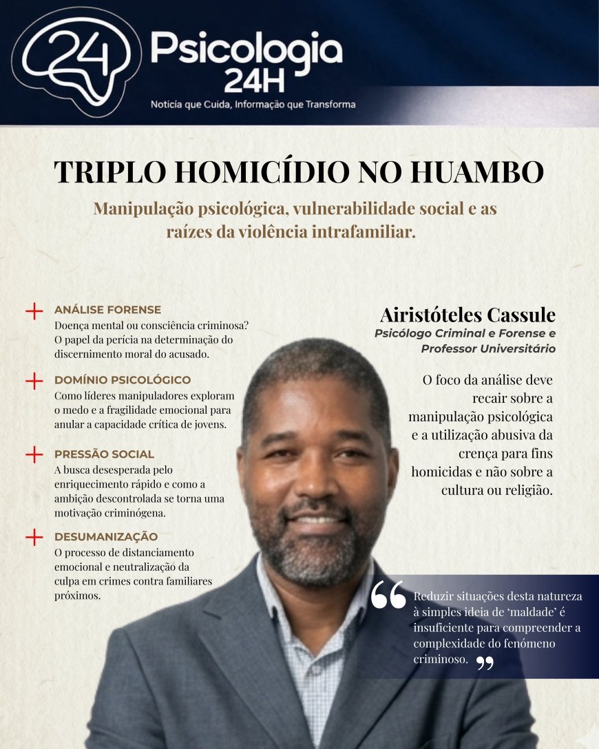 Triplo homicídio no huambo