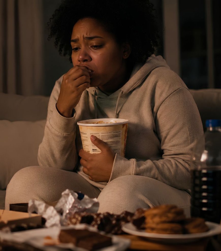 Quando a alimentação se torna um anestésico emocional