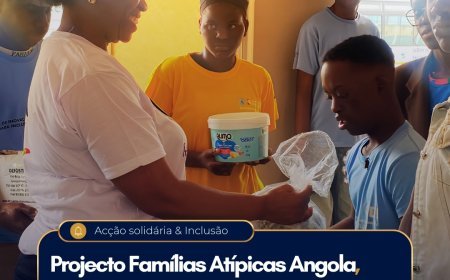 Quando a Inclusão Sai do Discurso e se Torna Acção: Projeto Famílias Atípicas Angola, promove primeira acção solidária e reforça compromisso com a inclusão